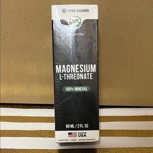 Magnesium L-Threonate Supplement - Black